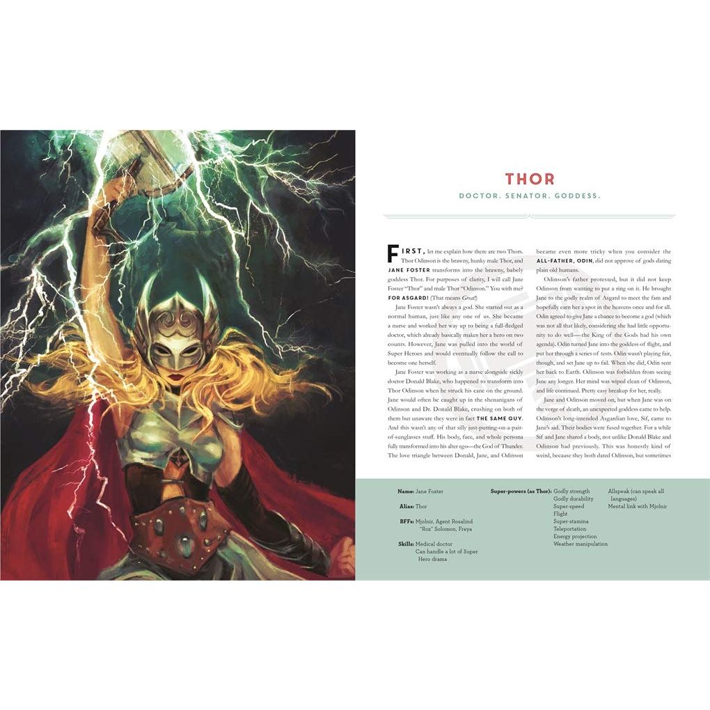 Marvel Powers Of A Girl: 65 Marvel Women Who Changed the Universe Story Book