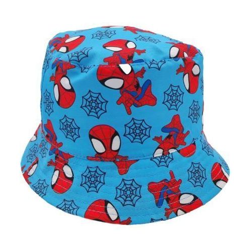 Marvel Spiderman Printed Fisherman Bucket Hat Blue Nw1328 Age- 3 Years & Above