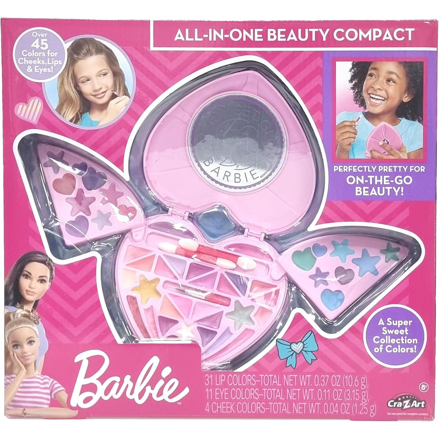 Mattel Barbie All in One Beauty Compact Multicolor Age-8 Years & Above