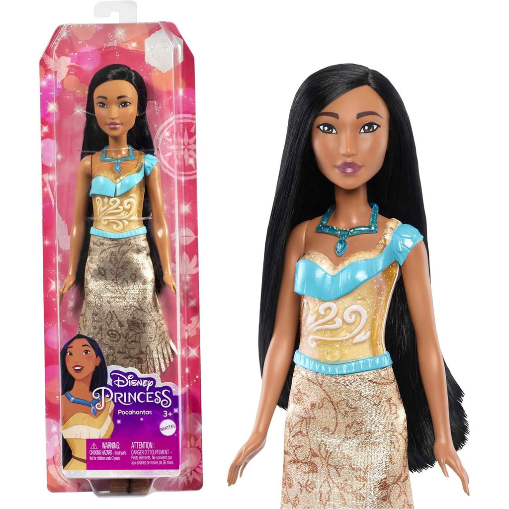 Mattel Disney Princess Pocahontas Doll Multicolor Age- 3 Years & Above