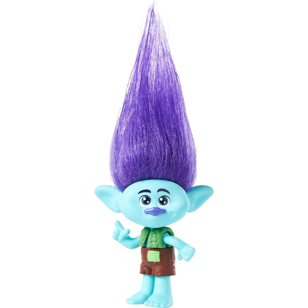 Mattel DreamWorks Trolls Band Together Branch Small Doll Purple/BlueAge- 3 Years & Above