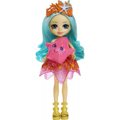 Mattel Royal Enchantimals Ocean Kingdom Staria Starfish & Beamy Multicolor Age- 3 Years & Above