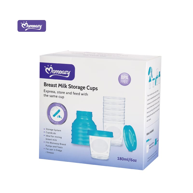 Momeasy 180ml/6oz Breast Milk Storage Cups 45212