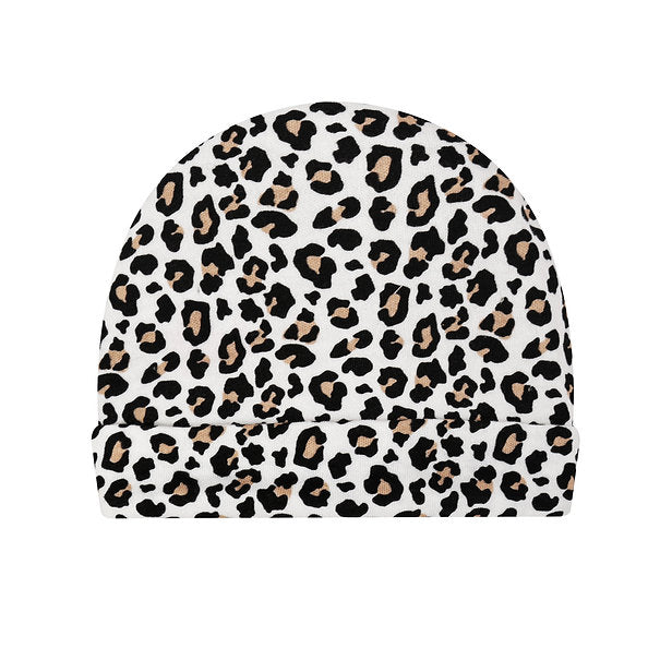 Mother's Choice Cute 6-Piece Baby Gift Set- 3 Hats & 3 Mitten Pink/White/Black IT4981 Age- Newborn to 6 Months 