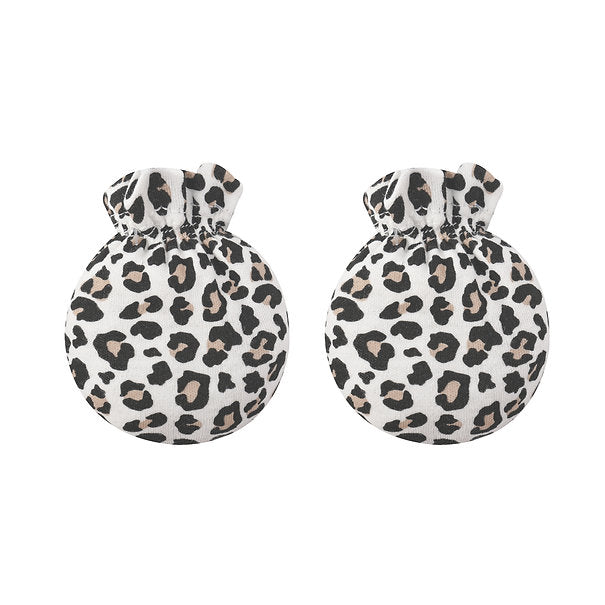 Mother's Choice Cute 6-Piece Baby Gift Set- 3 Hats & 3 Mitten Pink/White/Black IT4981 Age- Newborn to 6 Months 