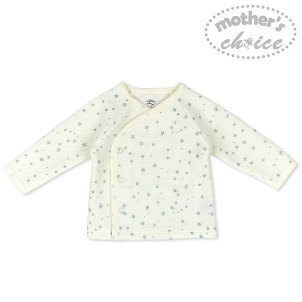 Motherschoice 3-Piece Star Themed Quilted Set of 3- Top, Leggings & Cap White/Grey IT3379