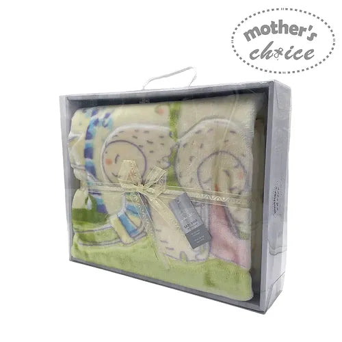 Motherschoice Baby Mink Blanket White IT4095 (110 x 140 cm) Age- Newborn to 7 Years