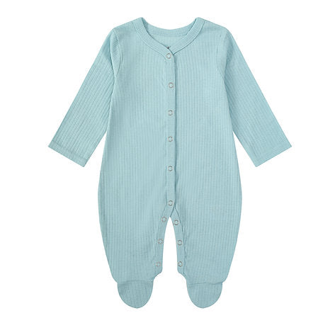 Motherschoice Waffle & Ribbed 5-Piece Starter Layette Set IT4400 Blue/Grey