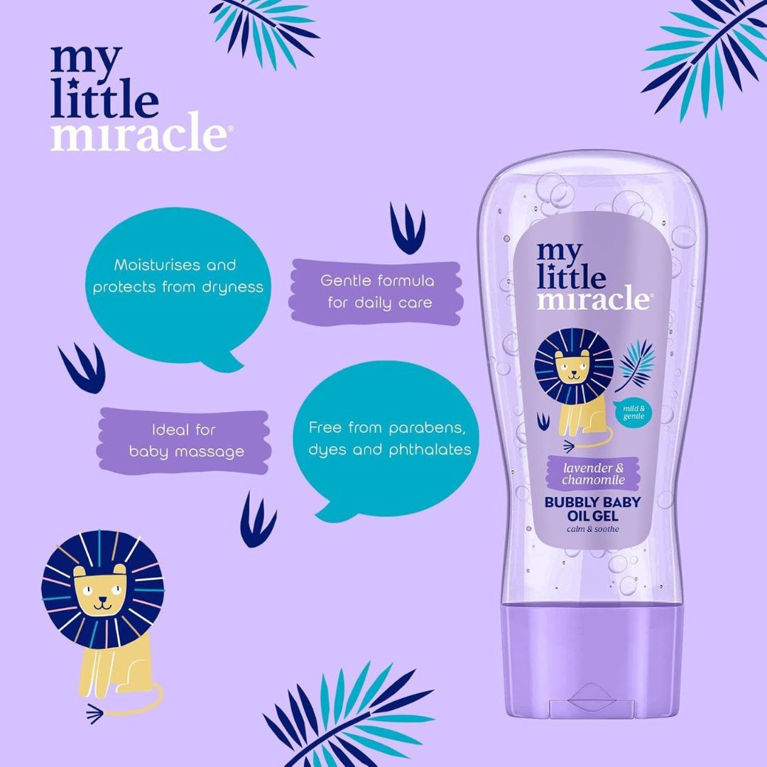 My Little Miracle Baby Oil Gel Lavender & Chamomile 200Ml  Age- Newborn & Above