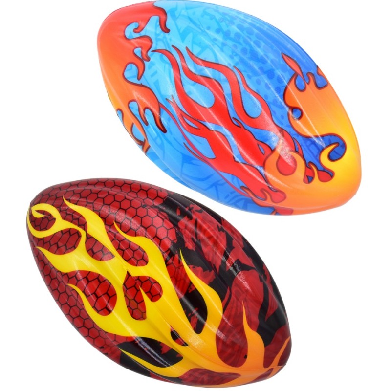 My PU Flame Rugby Ball 17Cm Assorted