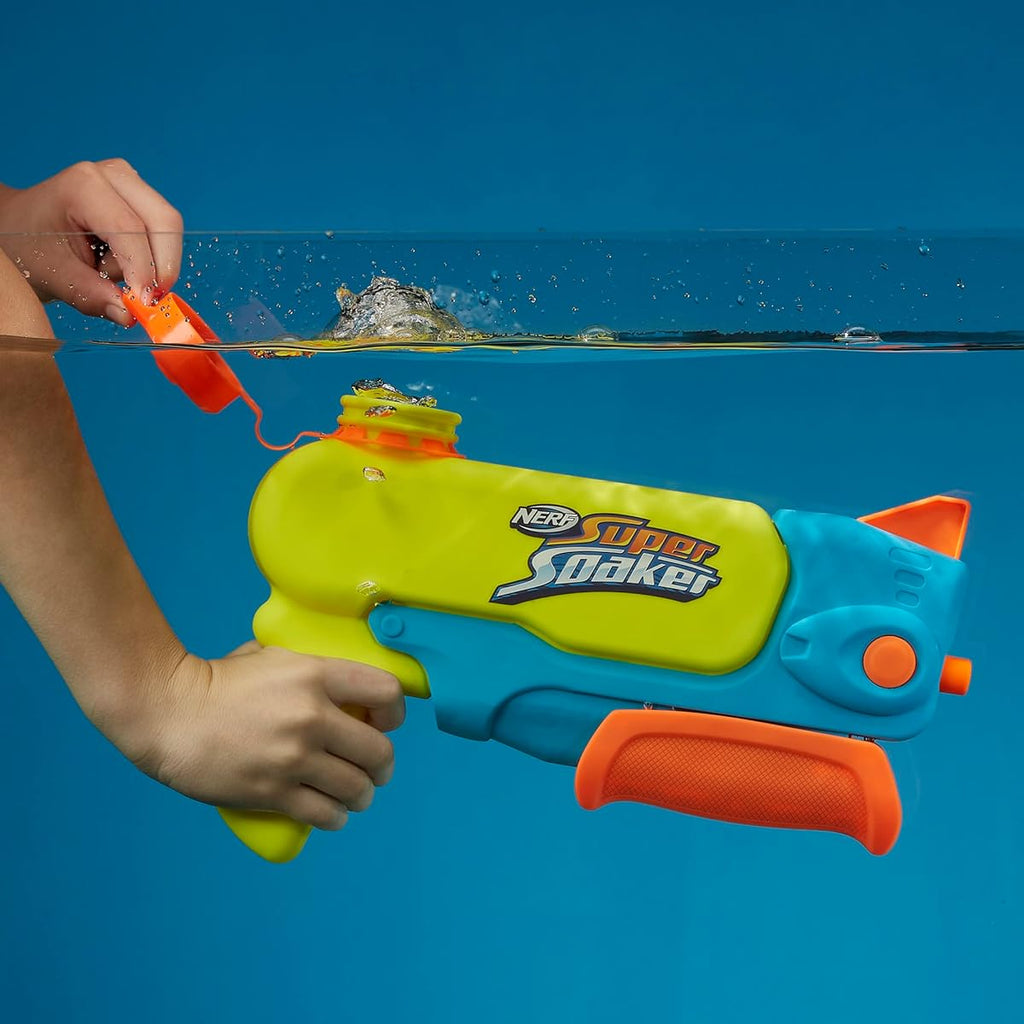 NERF Super Soaker Water Blaster Wave Spray Multicolor Age- 6 Years & Above