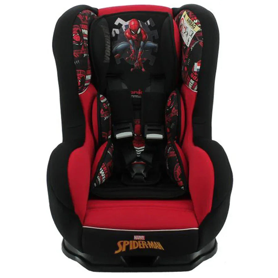 Nania Cosmo Spiderman Baby & Toddler Car Seat (Group 0/1) Age- Newborn to 4 Years (0-18Kg)