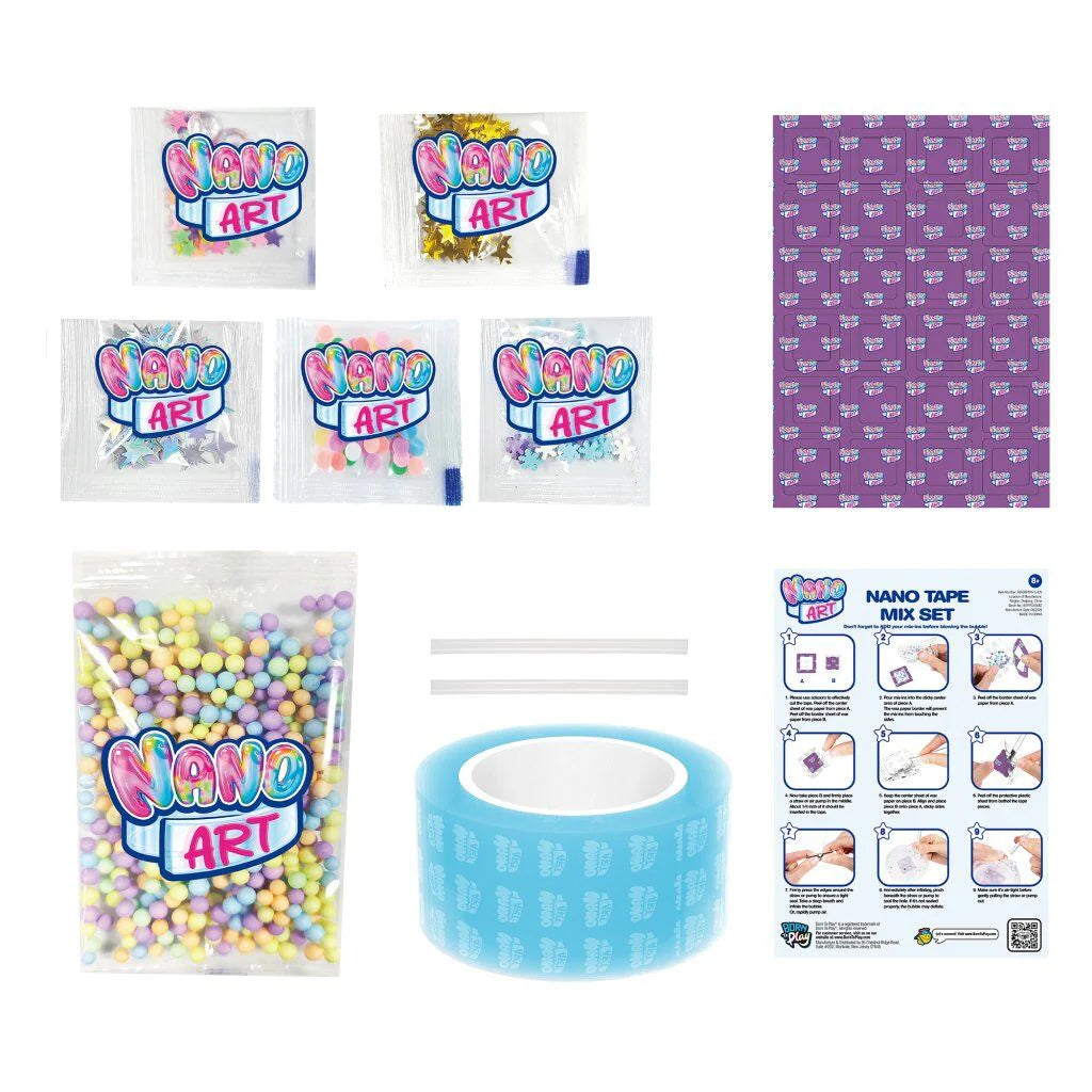Nano Art Blue DIY Tape Kit Age- 3 Years & Above