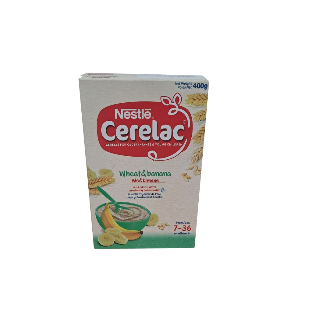 Nestle Cerelac Wheat & Banana 400g 7-36m