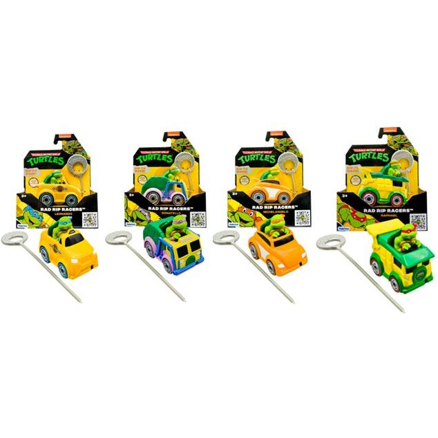 Ninja Turtles Rad Rip Kids Racers Cars Assorted 1 Pc Multicolor Age- 4 Years & Above
