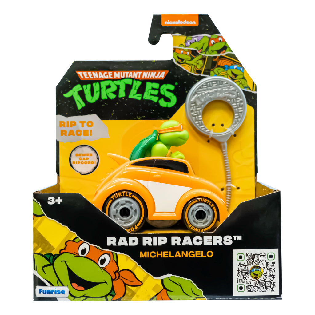 Ninja Turtles Rad Rip Kids Racers Cars Assorted 1 Pc Multicolor Age- 4 Years & Above