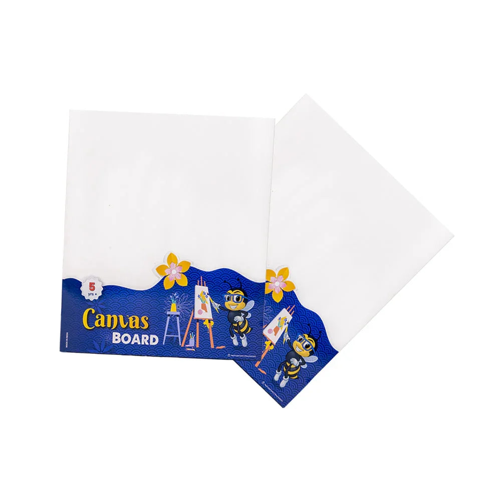 Oyster Play Canvas Plain & Canvas Paint Set Large Age-3 Years & Above
