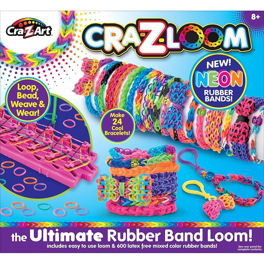 Cra-Z-Loom Ultimate Rubber Band Loom (assorted) Multicolor Age-8 Years & Above