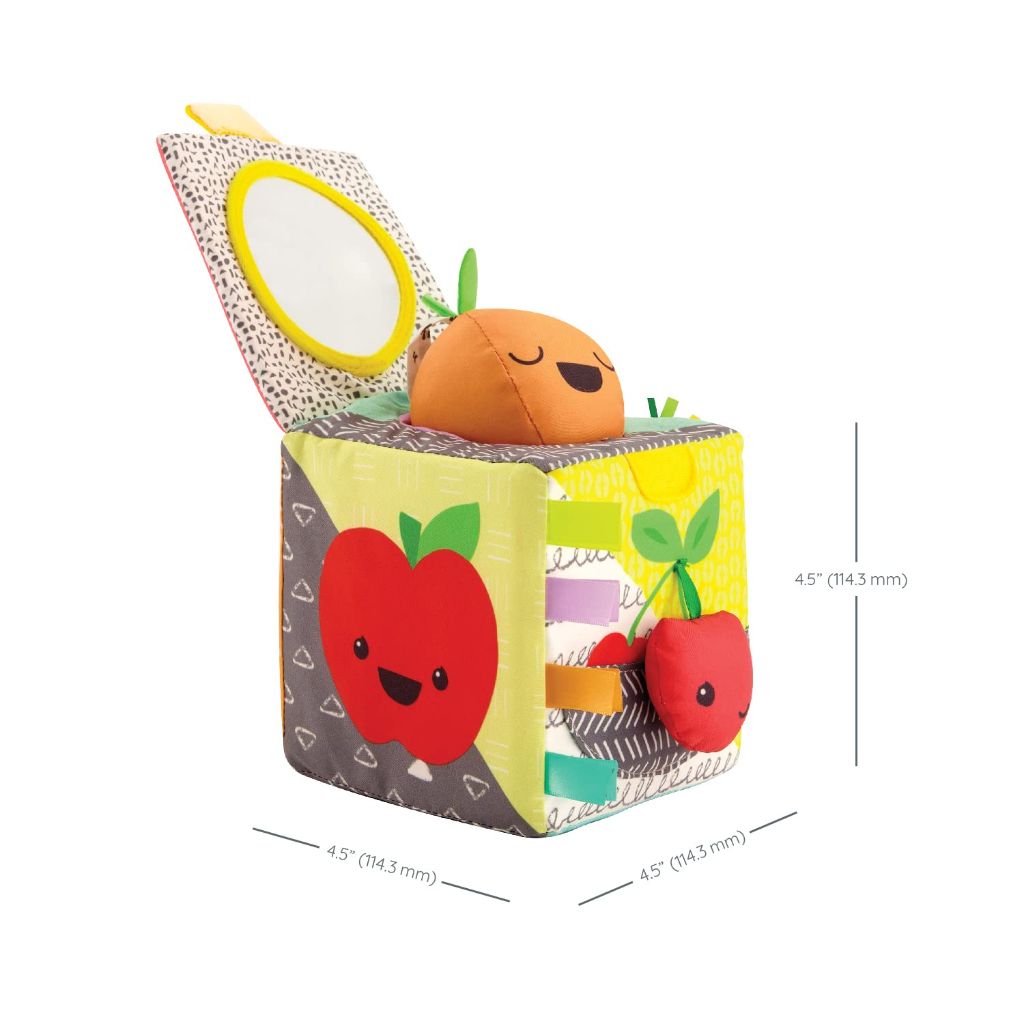 Peek & Seek Sensory Discovery Cube Age- Newborn & Above