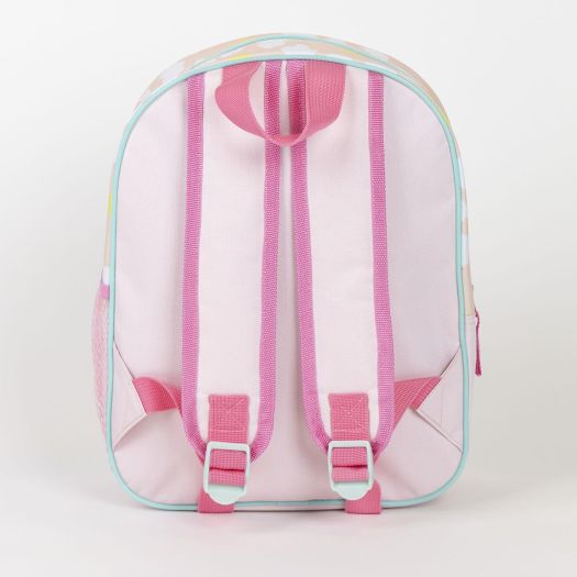 Peppa Pig 3D Printed Design Cute Backpack 5106 Pink Age- 3 Years & Above