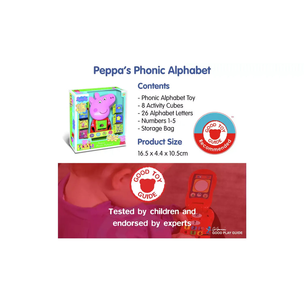 Peppa Pig Phonics Alphabet Age- 2 Years & Above