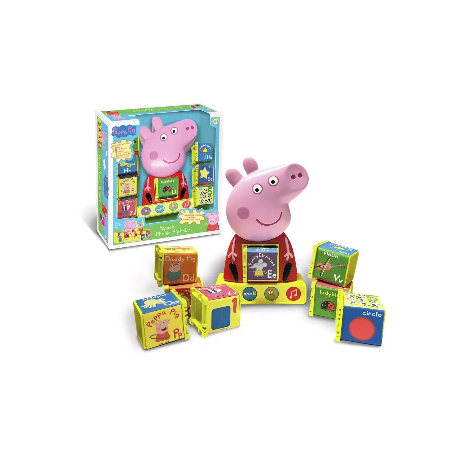 Peppa Pig Phonics Alphabet Age- 2 Years & Above