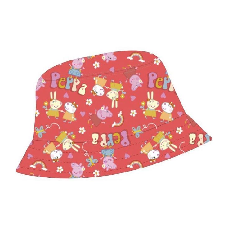 Peppa Pig Printed Fisherman Bucket Hat 1287 Red Age- 3 Years & Above