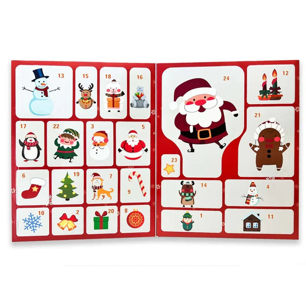 Pibi Merry Christmas Fidget Toys Gift Set of 24 Red Age- 3 Years & Above