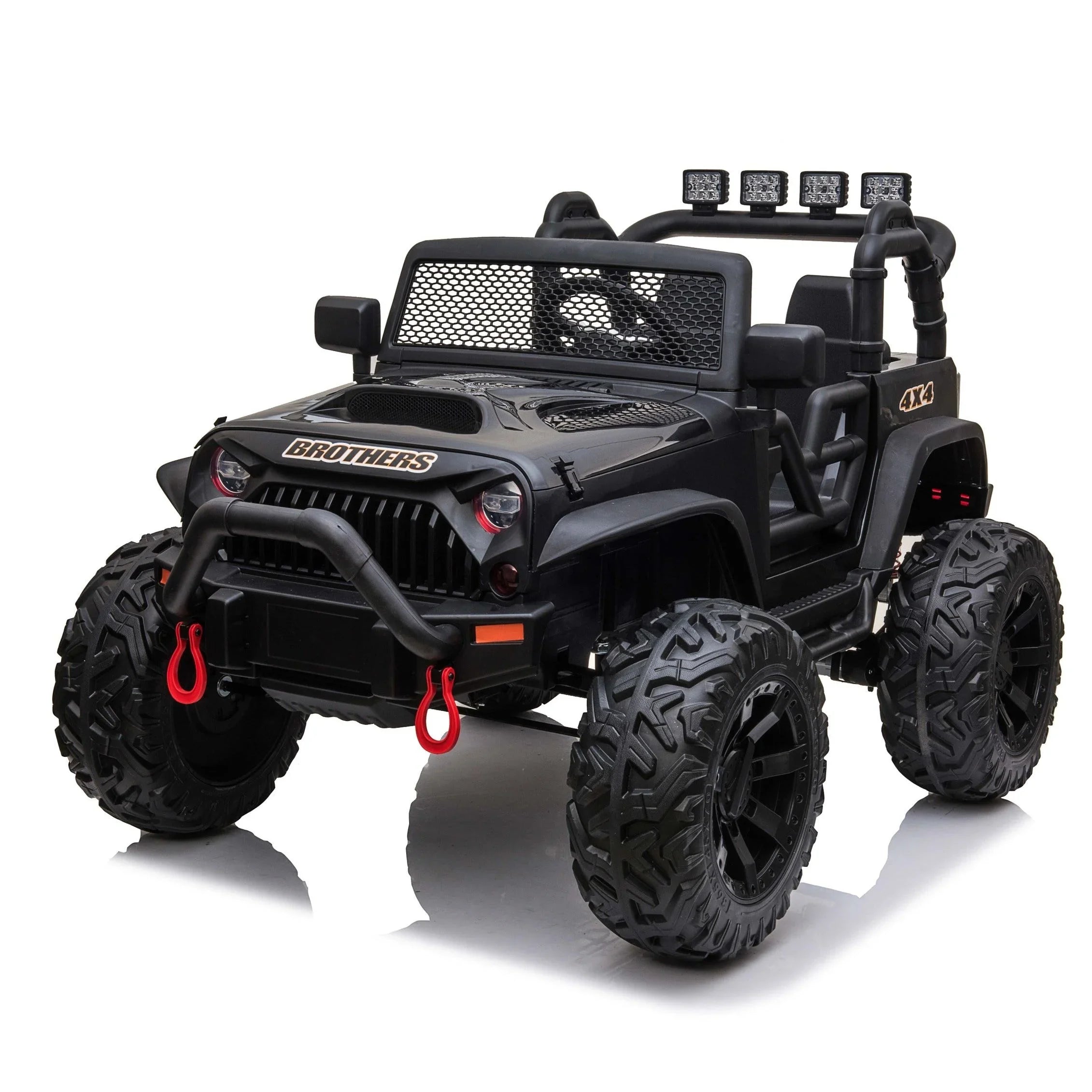 Pibi 12 V 2 Seater Electric Jeep Car Black JC666 Age- 3 Years & Above