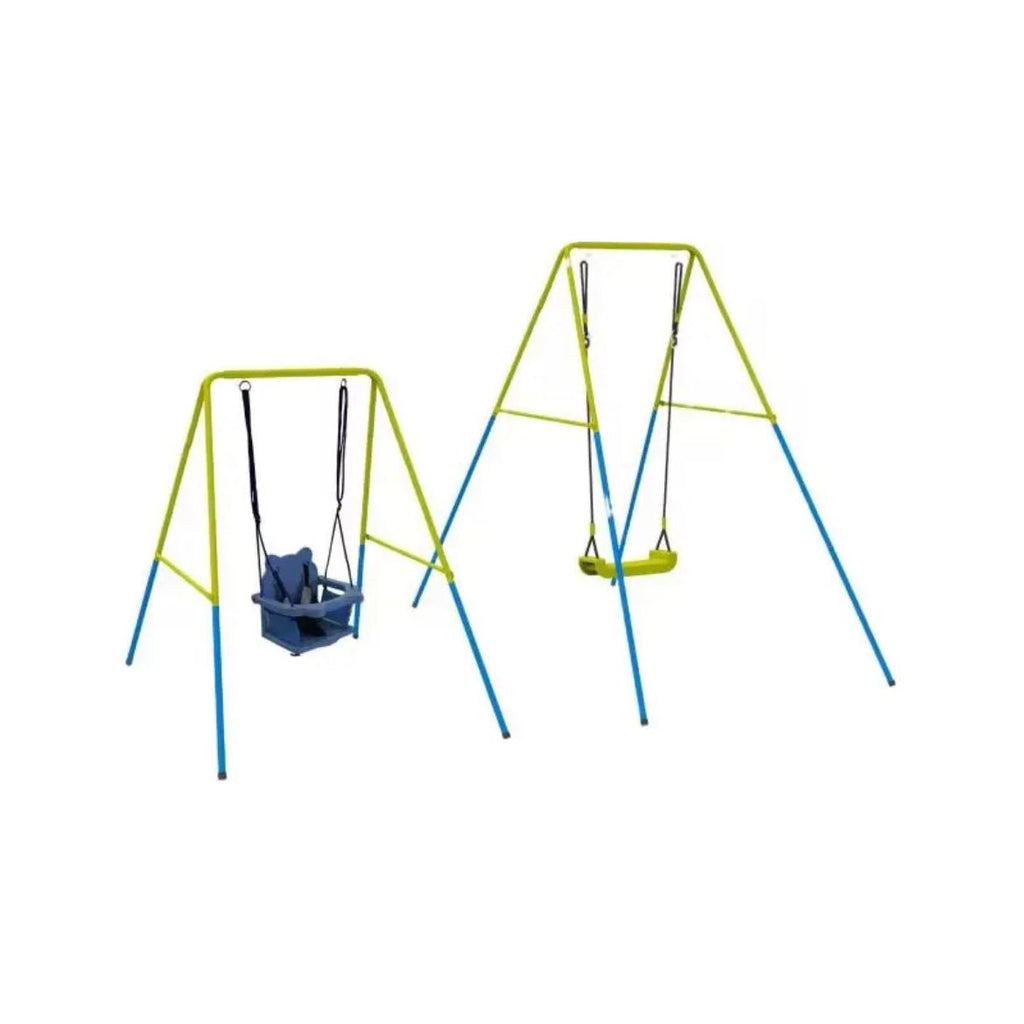 Pibi 2-in-1 Baby Swing Set Multicolor Age- 9 Months & Above