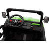 Pibi 24V Kids  UTV Truck Dumper with 2 Seater Electric Ride-On Tractor with Remote Control, Dump Bed, Bluetooth & LED Lights Green Age- 3 Years & Above