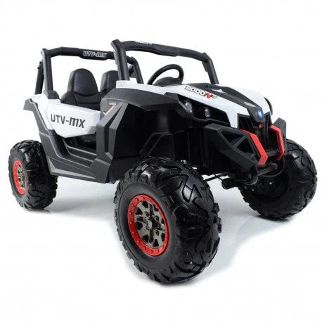 Pibi 2 Seater 12V Monster 4x4 Truck Buggy Ride On (SR603) White Age- 3 Years & Above