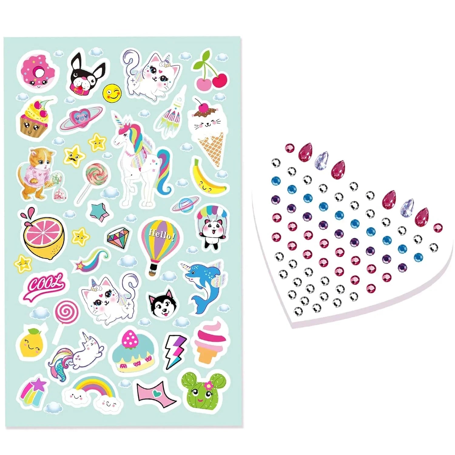 Pibi Blue Kitty Secret Lock Journal Set DIY Kit Multicolor Age- 4 Years & Above