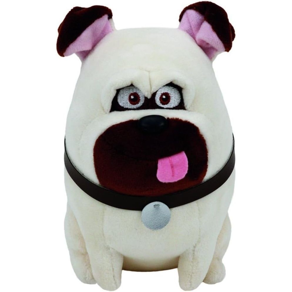 Pibi Cute & Supersoft Dog Plush Toy 15 cm White/Brown Age - Newborn & Above