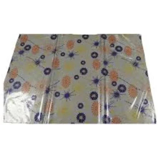 Pibi Floral Gift Wrapping Paper 50 x 70 cm Yellow/Blue/Orange/White