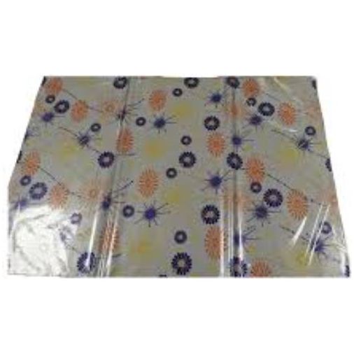 Pibi Floral Gift Wrapping Paper 50 x 70 cm Yellow/Blue/Orange/White