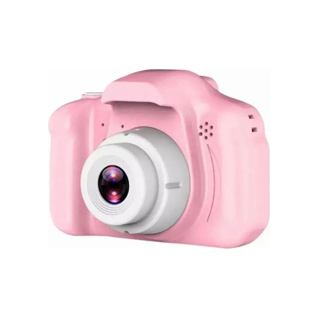 Pibi Kids 2-inch Selfie Dual Mini Camera (8 x 8 cm) with Video Mode Pink Age- 3 Years & Above
