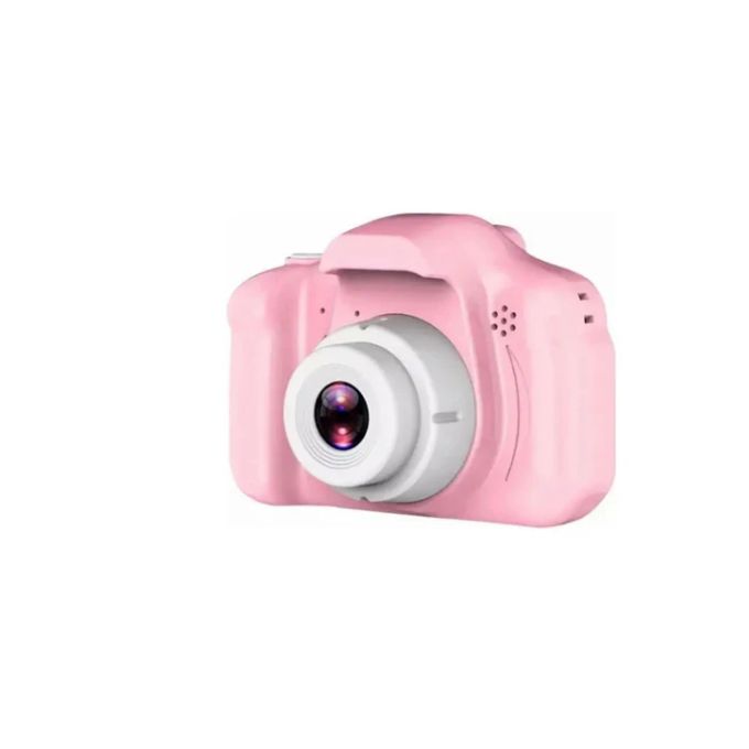 Pibi Kids 2-inch Selfie Dual Mini Camera (8 x 8 cm) with Video Mode Pink Age- 3 Years & Above