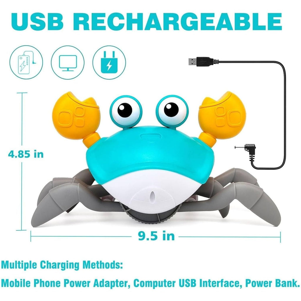 Pibi Kids Walking, Sensing & Musical Crawling Crab Age- 3 Years & Above