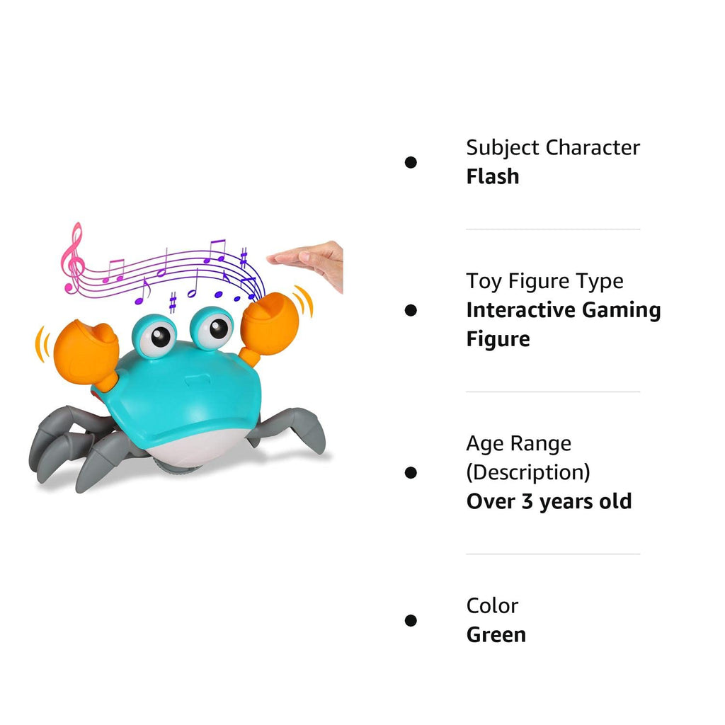 Pibi Kids Walking, Sensing & Musical Crawling Crab Age- 3 Years & Above