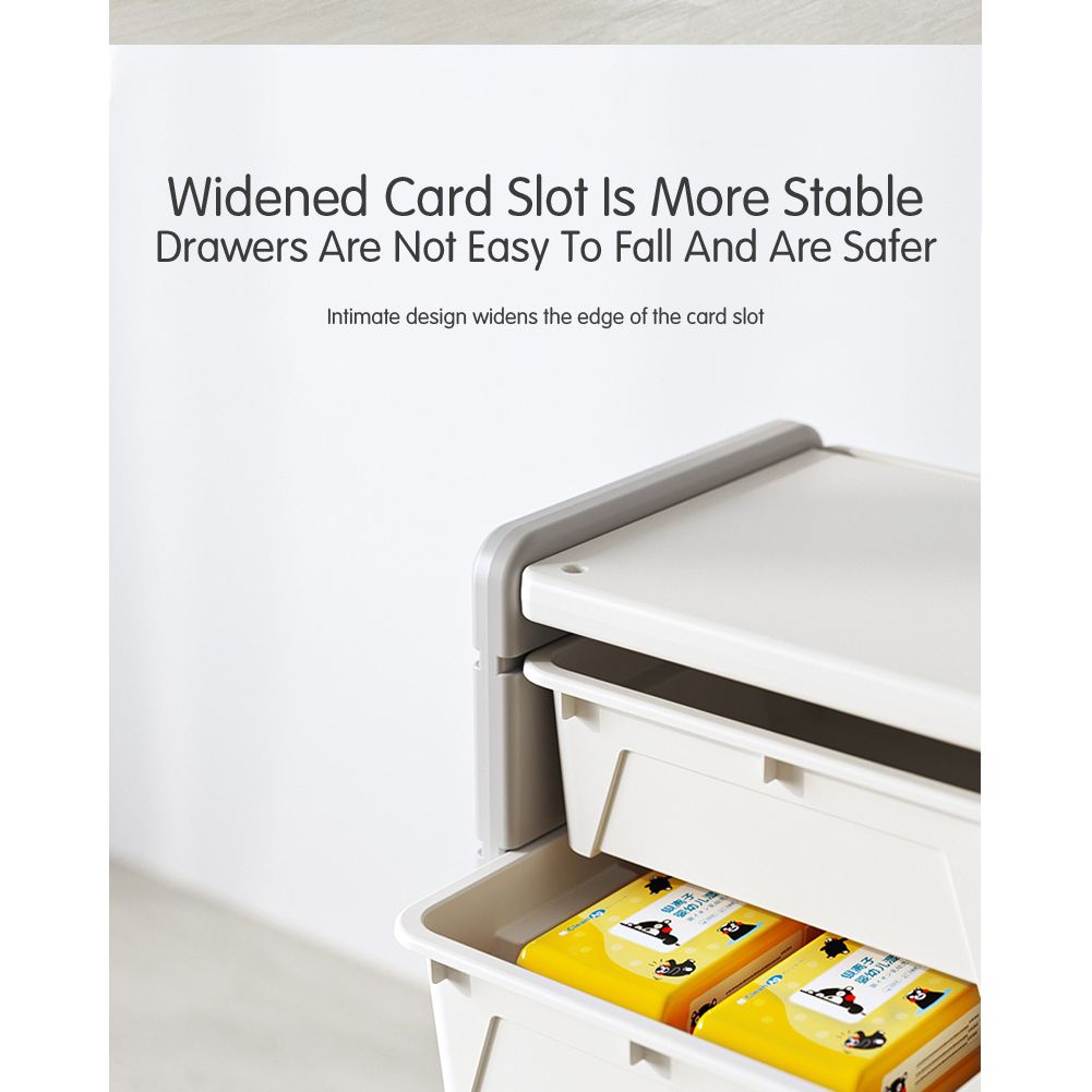 Pibi Multifunctional Storage Organizer with 6 Bins – 2 Columns & 3 Layers Age- Newborn & Abobve