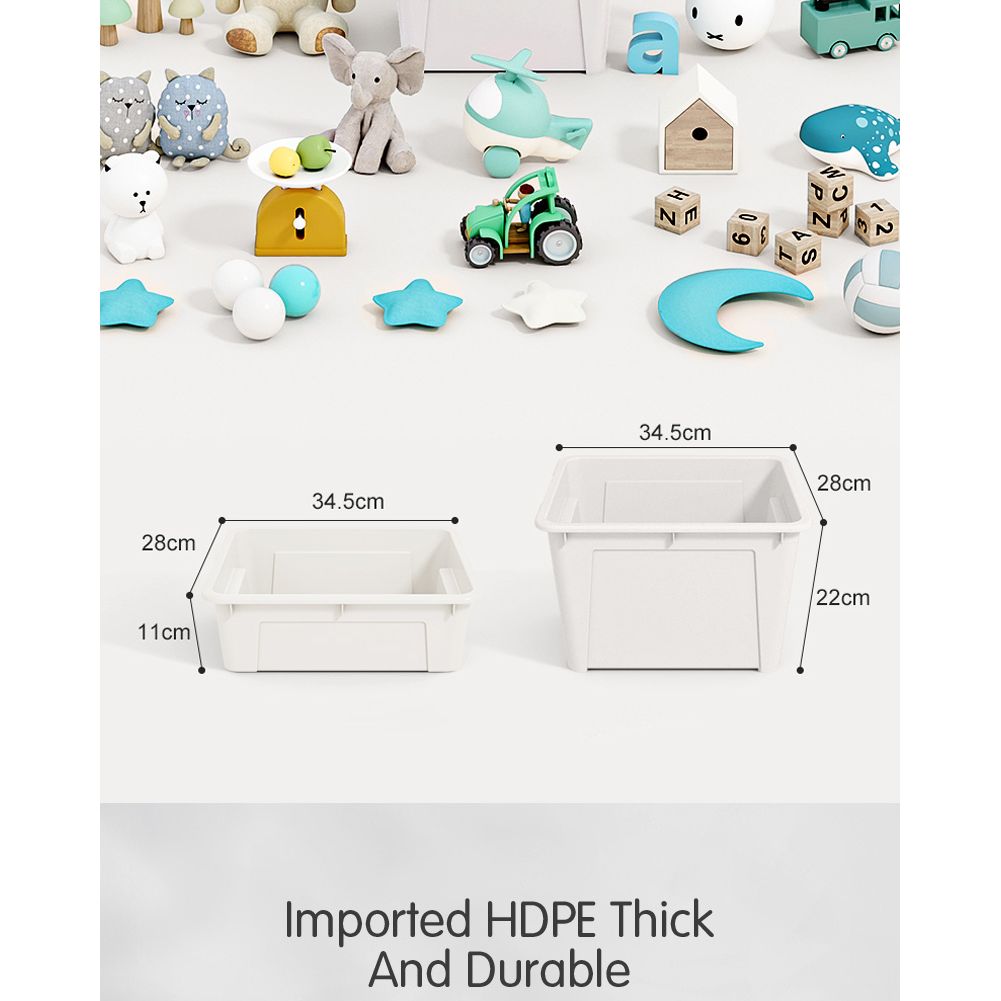 Pibi Multifunctional Storage Organizer with 6 Bins – 2 Columns & 3 Layers Age- Newborn & Abobve