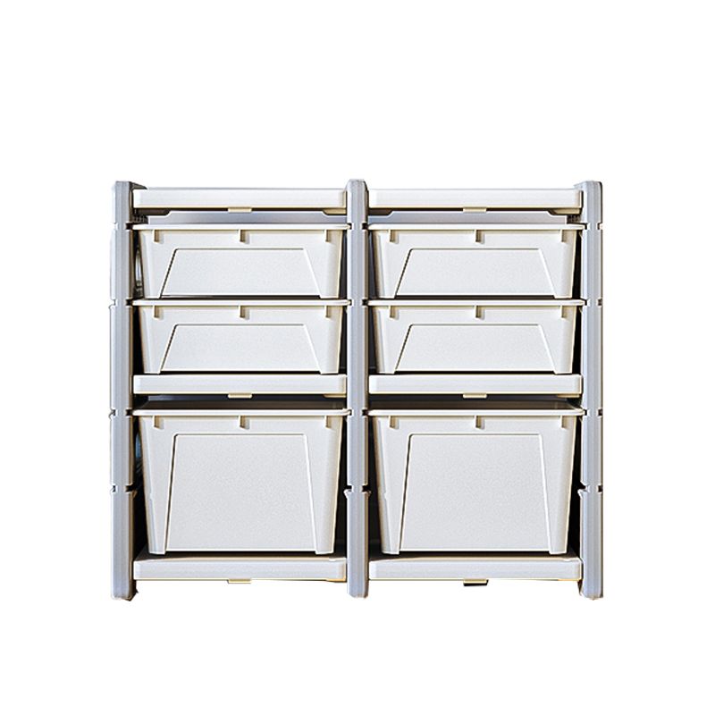 Pibi Multifunctional Storage Organizer with 6 Bins – 2 Columns & 3 Layers Age- Newborn & Abobve