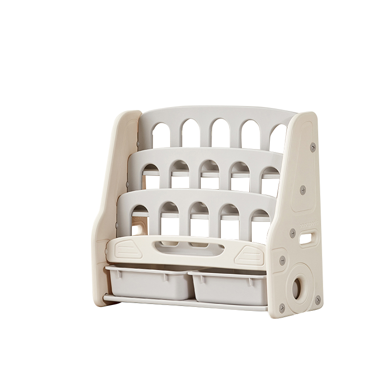 Pibi Three Layers Multifunctional Bookshelf & Toy Storage Shelf Age- Newborn & Abobve