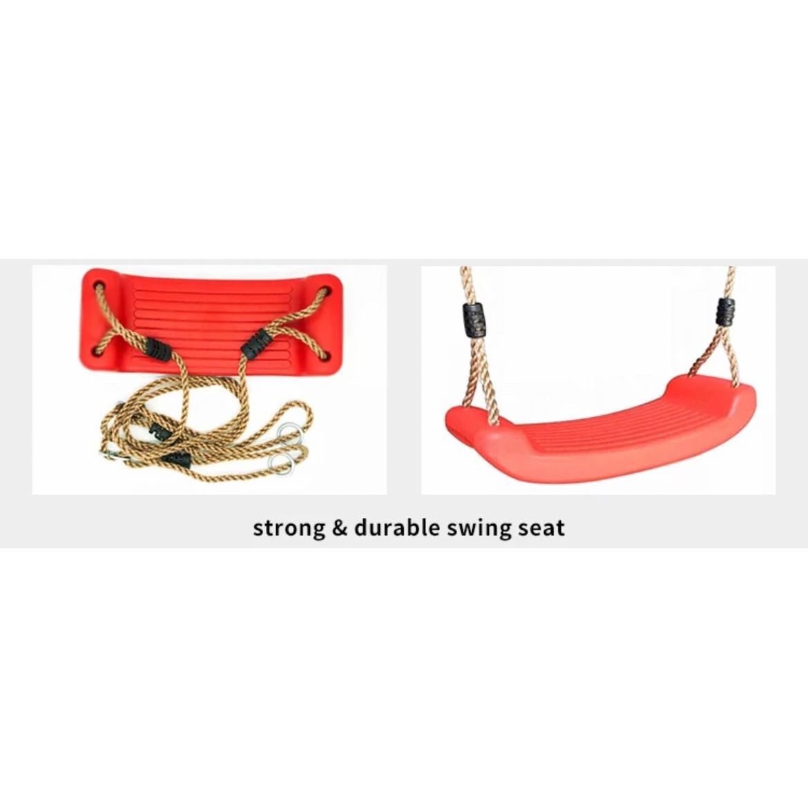 Pibi Toddlers Hanging Glider Swing with Adjustable Rope Red Age 3 Years Above Peekaboo