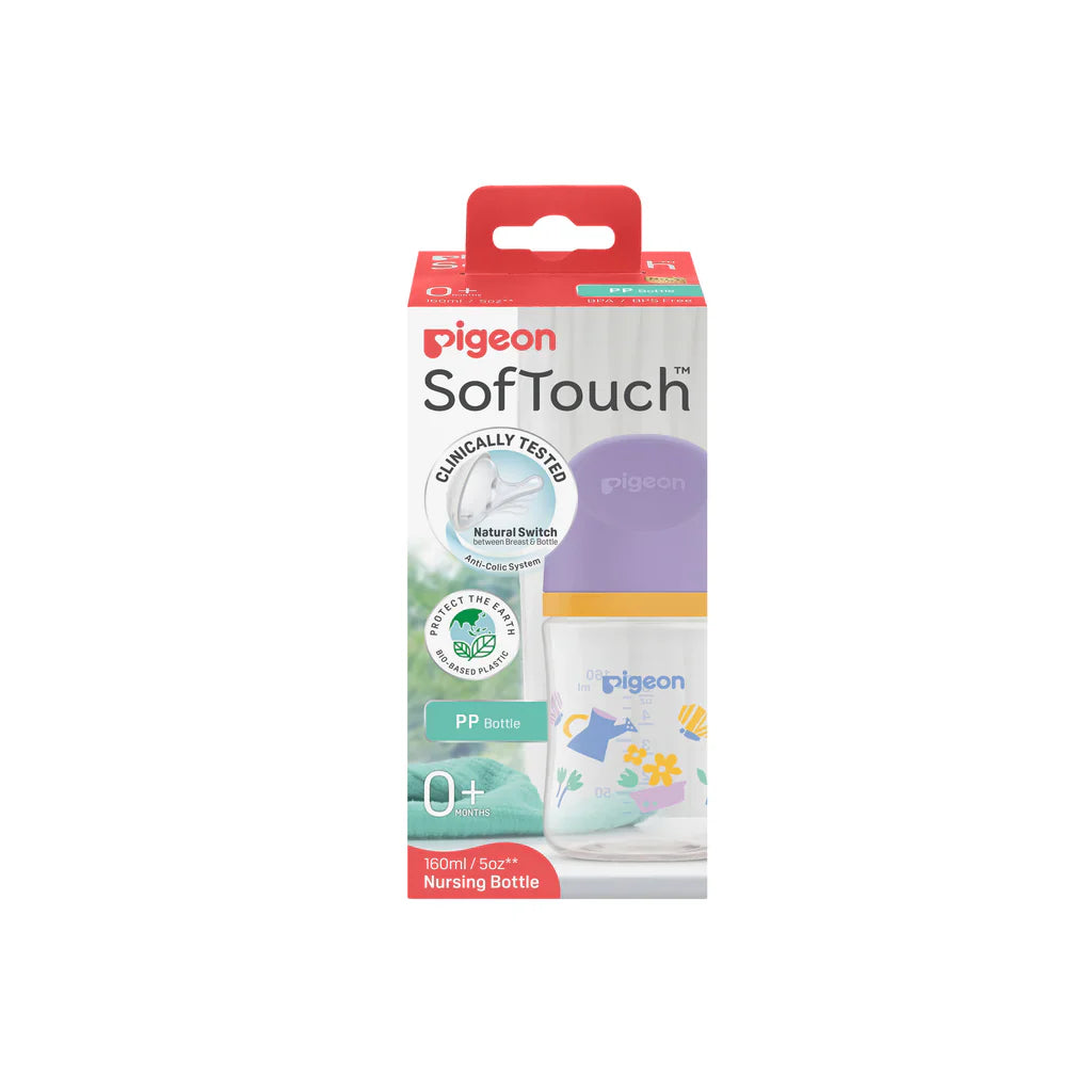 Pigeon SofTouch BPP Nursing Bottle PP 160ml Spring Age- Newborn and Above