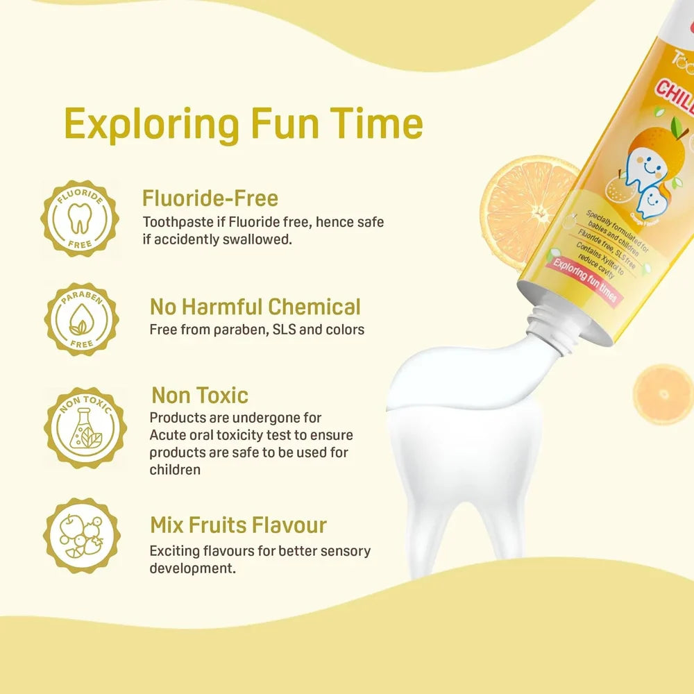 Pigeon Toothpaste for children- Orange Flavour