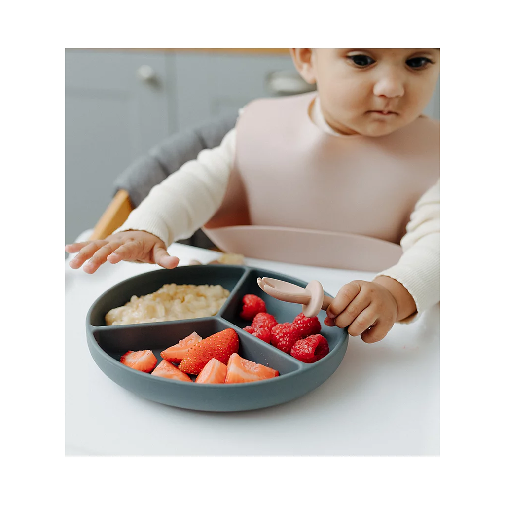 Pippeta My 1st Spoon + Fork Set Lilac Age- 6 Months & Above
