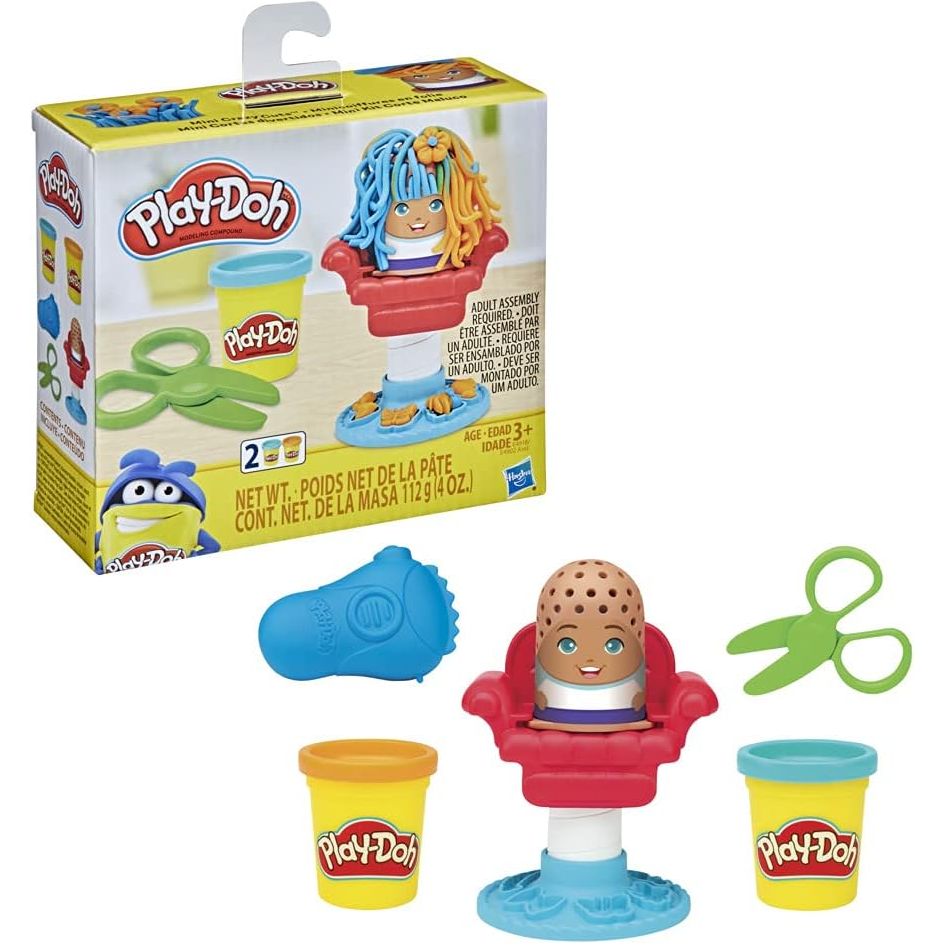 Play-Doh Mini Crazy Cuts Playset  Multicolor Age- 3 Years & Above
