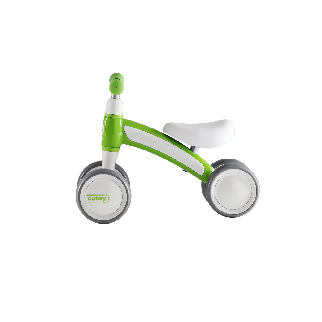 Qplay Cutey Toddlers Balance Bike-400 Green Age- 12 Months to 3 Years
